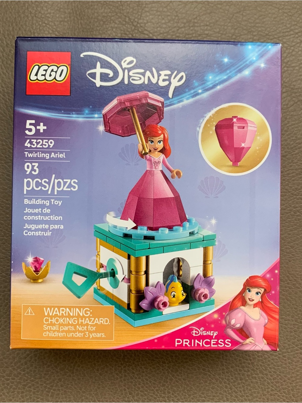BNIB LEGO Disney Princess Twirling Ariel 43259 - Picture 1 of 3